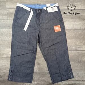 Dockers Truly Slimming Cropped Jeans Size 10